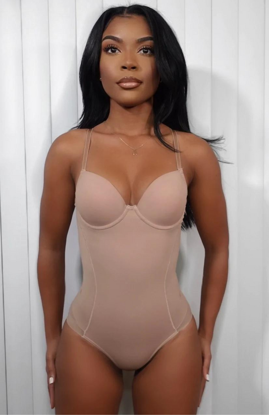 THE SNATCHED BODYSUIT- SKIN